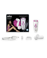 Silk-épil 7 Wet/Dry Epilator & Hair Removal System with 3 extras plus Facial Cleansing Brush